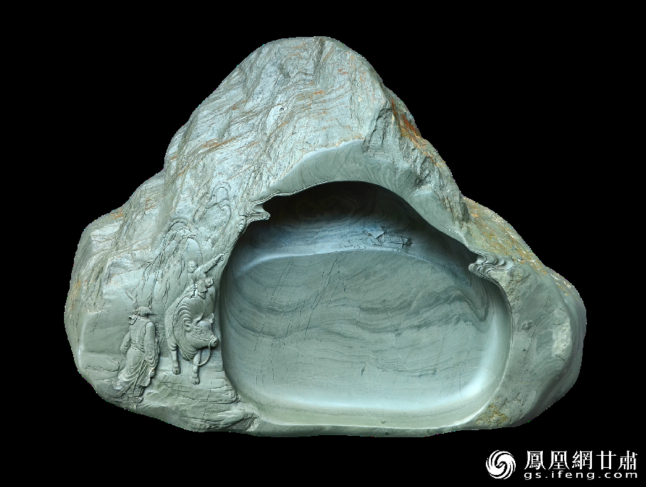 洮硯石質(zhì)細潤堅實，潑墨如油不損毫，書寫流利生輝。資料圖