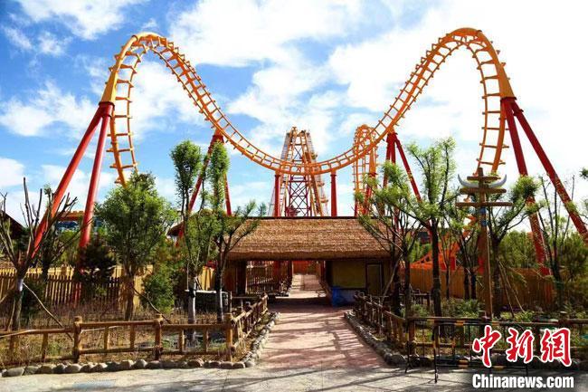 圖為嘉峪關方特歡樂世界。(資料圖) 趙海宏 攝