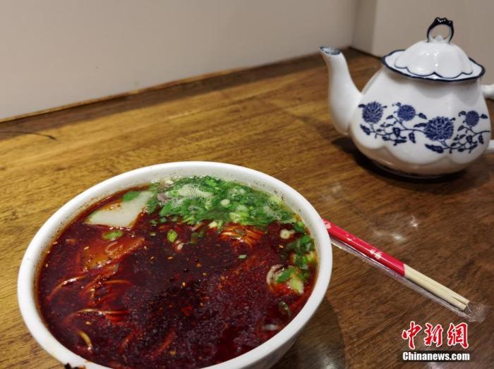 資料圖：蘭州牛肉面。 徐雪 攝