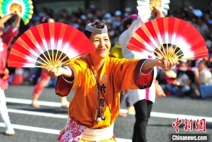 日本仙臺七夕祭。孫冉 攝