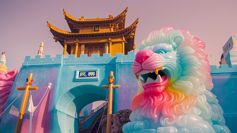 AI創意 | City 值拉滿！“冰淇淋”張掖，你最想吃哪一個？