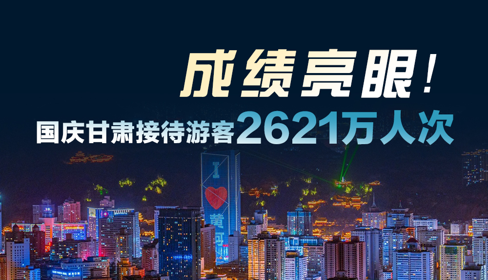 成績亮眼！國慶甘肅接待游客2621萬人次